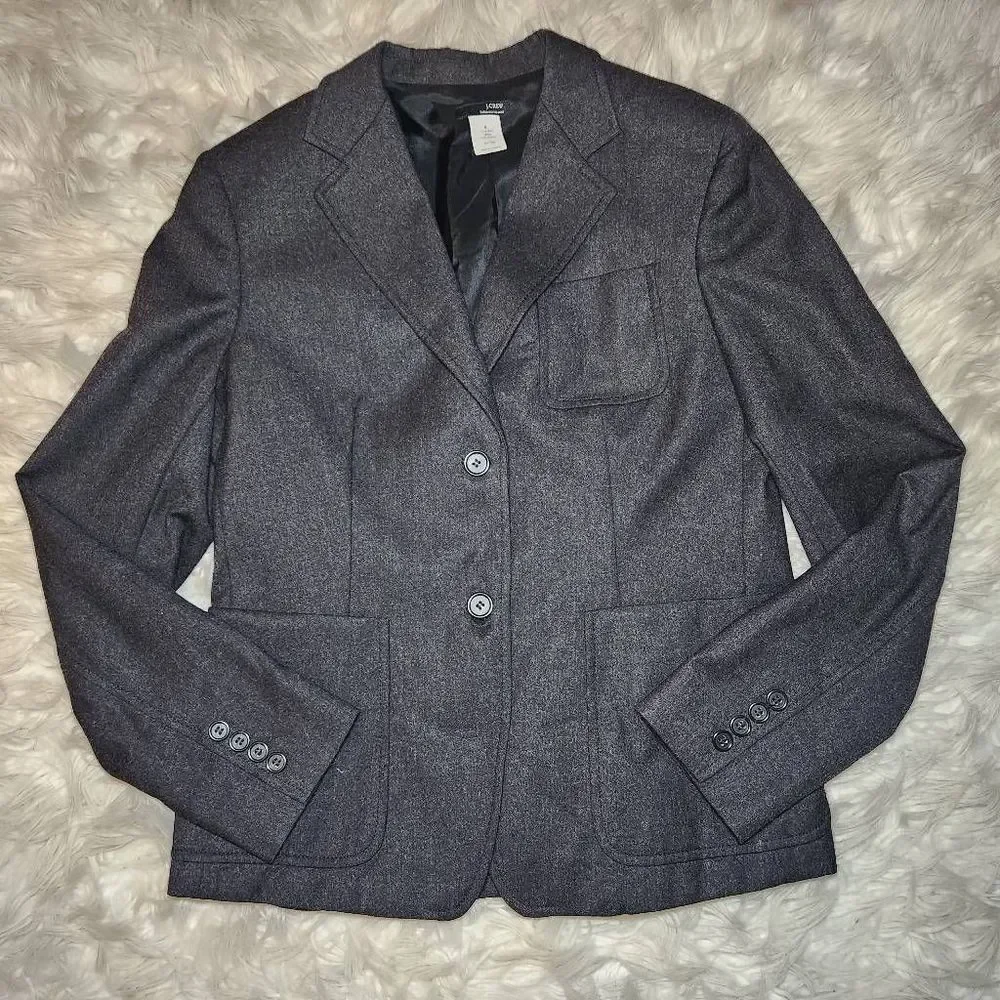 J. Crew Italian Merino Wool Blazer